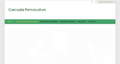Desktop Screenshot of cascadiapermaculture.com