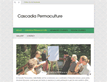 Tablet Screenshot of cascadiapermaculture.com